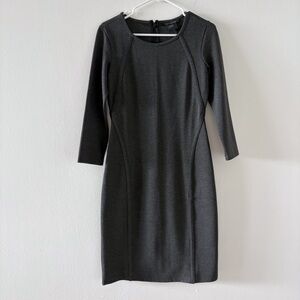 AX Armani Exchange Ponte Midi Dress